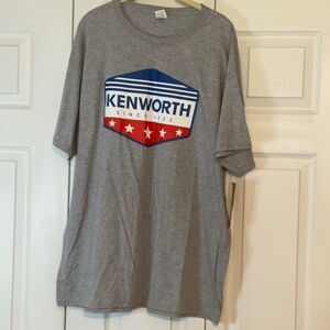 Men’s Fruit Of The Loom‎ Kenworth Gray Tee XL New